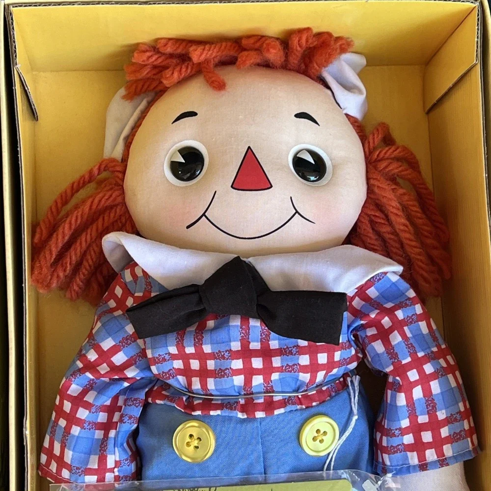 VTG Dakin Raggedy Andy Goes Sailing Doll 2001 LE 7500 #6819 NIB COA 15